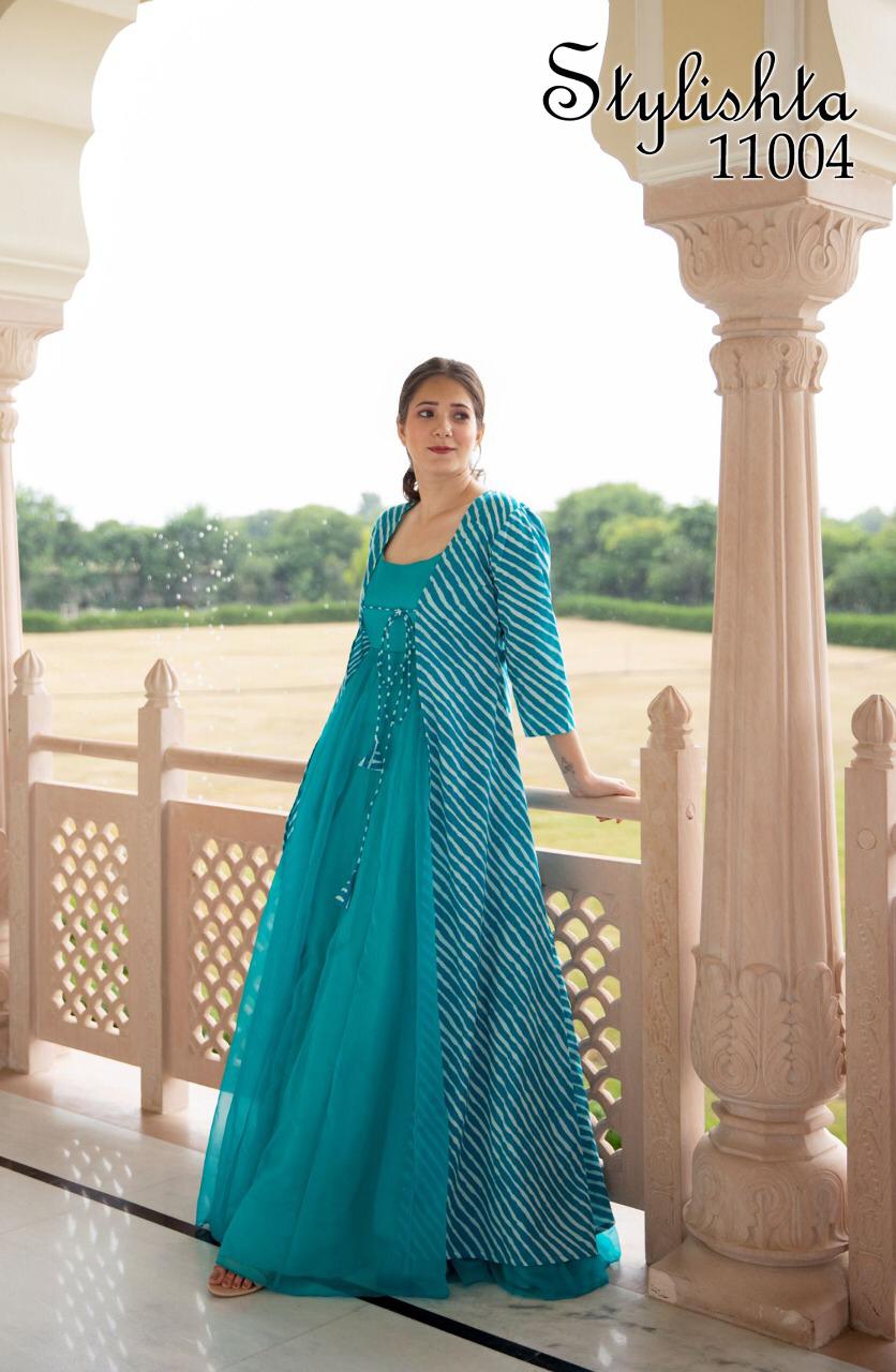Stylish Party Wear Gowns for Women | Zeel Clothing | Fabric: Cotton