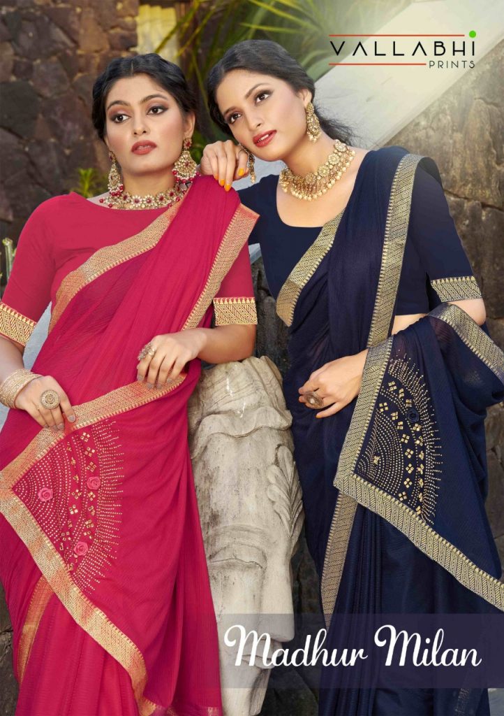 Sai Prem Saree » VALLABHI BY MADHURI MILAN EXCLUSIVE FANCY DESIGNER ...