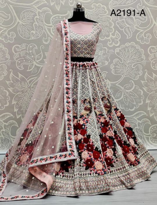 Embroidery Wedding Wear Velvet Designer Bridal Lehenga, Blouse,Net Dupatta  And Skirt at Rs 4500 in Delhi